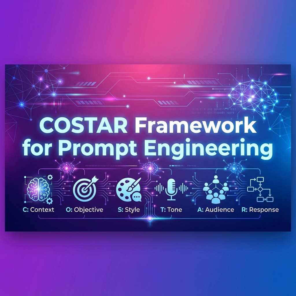 COSTAR Framework for Prompt Engineering: Complete Guide for ChatGPT, Claude & Gemini